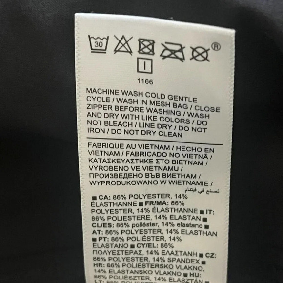 ATHLETA Endless Pleated Skort Black Size 10 - Picture 9 of 9